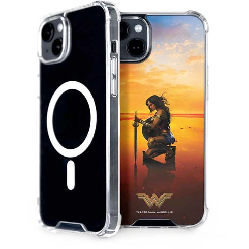 DC Comics Wonder Woman Character Movie Poster iPhone 15 Plus MagSafe Case
