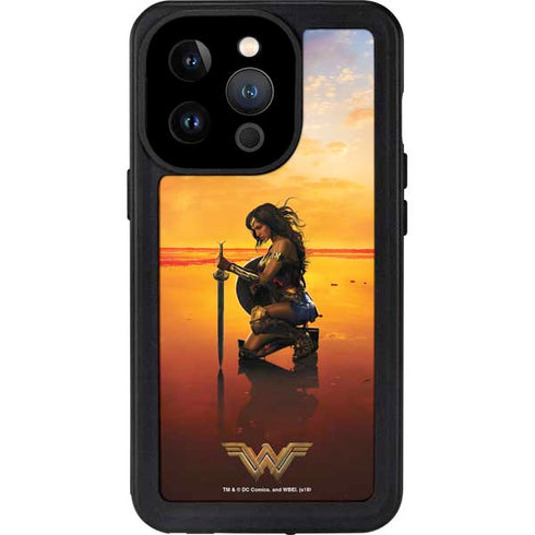 DC Comics Wonder Woman Character Movie Poster iPhone 14 Pro Waterproof Case
