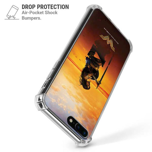 DC Comics Wonder Woman Character Movie Poster iPhone 7/8 Plus Clear Case