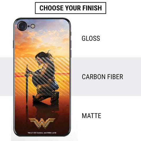 DC Comics Wonder Woman Character Movie Poster iPhone SE (2nd & 3rd Gen) Skin