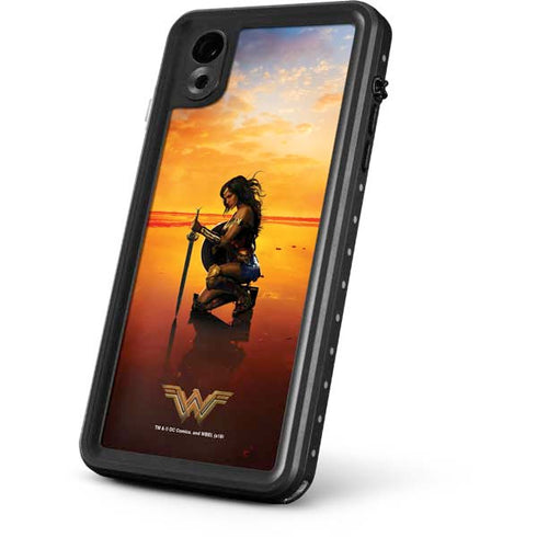 DC Comics Wonder Woman Character Movie Poster iPhone XR Waterproof Case