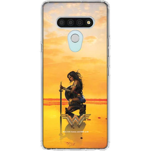 DC Comics Wonder Woman Character Movie Poster LG Stylo 6 Clear Case