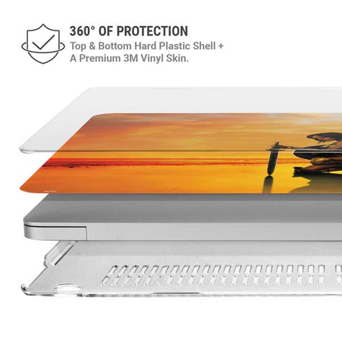 DC Comics Wonder Woman Character Movie Poster MacBook Air 13in M1 (2021) Case plus Skin