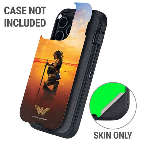 DC Comics Wonder Woman Character Movie Poster Otterbox Defender iPhone Skin