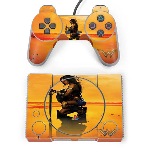 DC Comics Wonder Woman Character Movie Poster PlayStation Classic Bundle Skin