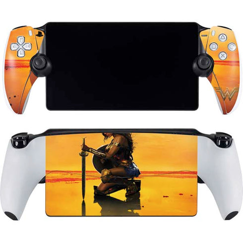 DC Comics Wonder Woman Character Movie Poster PlayStation Portal Remote Player Skin