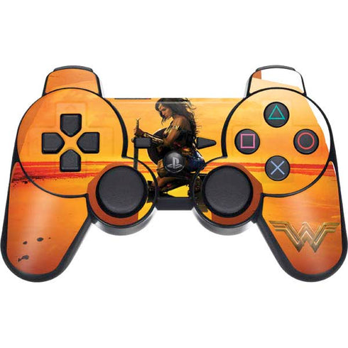 DC Comics Wonder Woman Character Movie Poster PS3 Dual Shock wireless controller Skin