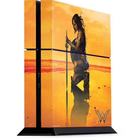 DC Comics Wonder Woman Character Movie Poster PS4 Console Skin