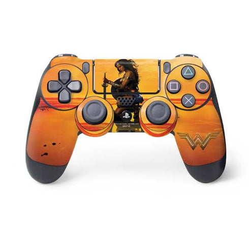 DC Comics Wonder Woman Character Movie Poster PS4 Controller Skin