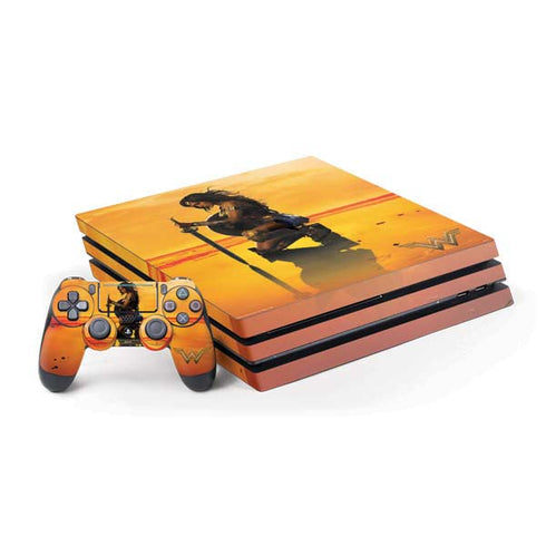 DC Comics Wonder Woman Character Movie Poster PS4 Pro Bundle Skin