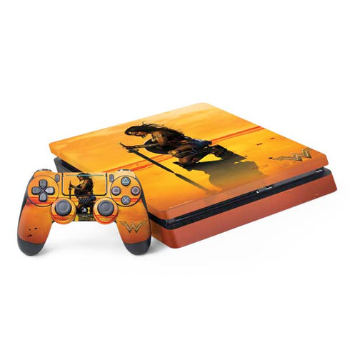 DC Comics Wonder Woman Character Movie Poster PS4 Slim Bundle Skin