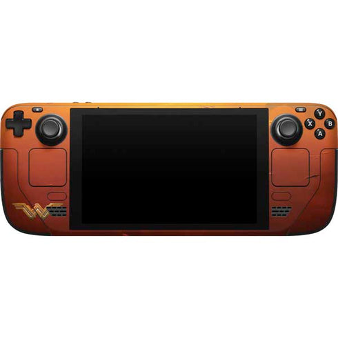DC Comics Wonder Woman Character Movie Poster Steam Deck Handheld Gaming Computer Skin