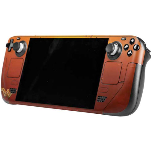 DC Comics Wonder Woman Character Movie Poster Steam Deck Handheld Gaming Computer Skin