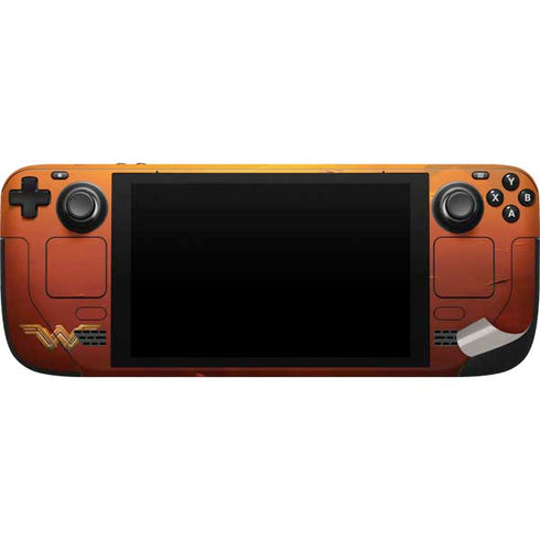 DC Comics Wonder Woman Character Movie Poster Steam Deck Handheld Gaming Computer Skin