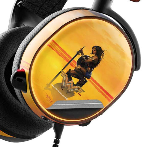DC Comics Wonder Woman Character Movie Poster SteelSeries Arctis 5 Skin