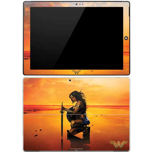 DC Comics Wonder Woman Character Movie Poster Surface Pro 3 Skin