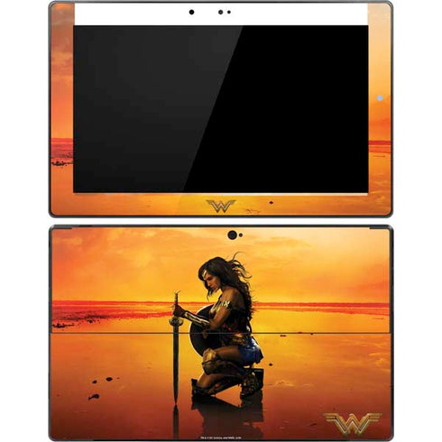 DC Comics Wonder Woman Character Movie Poster Surface Pro Tablet Skin