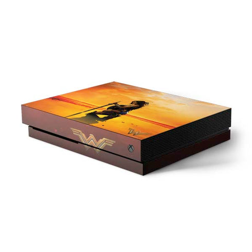 DC Comics Wonder Woman Character Movie Poster Xbox One X Console Skin