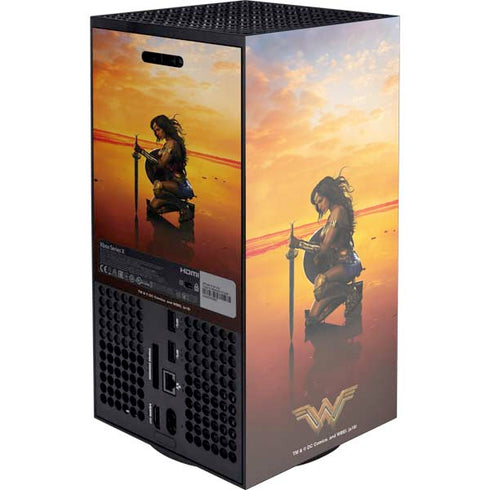 DC Comics Wonder Woman Character Movie Poster Xbox Series X Console Skin