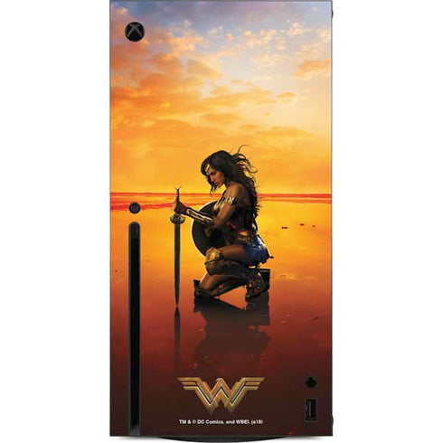 DC Comics Wonder Woman Character Movie Poster Xbox Series X Console Skin