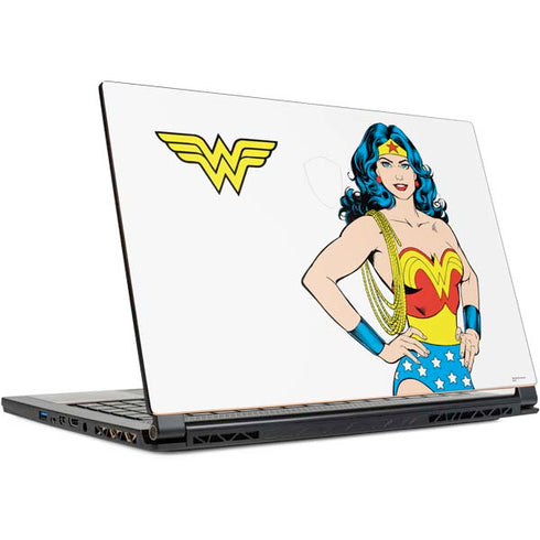 DC Comics Wonder Woman Classic Art Pose MSI GS65 Stealth Laptop Skin