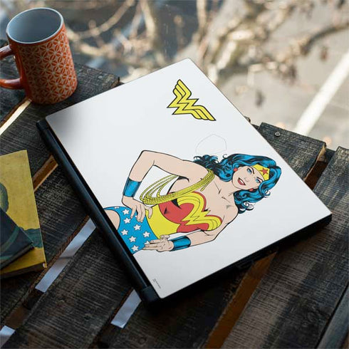 DC Comics Wonder Woman Classic Art Pose MSI GS65 Stealth Laptop Skin