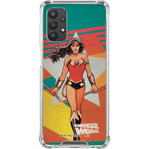 DC Comics Wonder Woman New 52 Comic Cover #23 Art By Cliff Chiang Galaxy A32 5G Clear Case