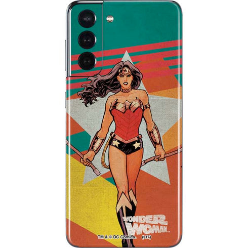 DC Comics Wonder Woman New 52 Comic Cover #23 Art By Cliff Chiang Galaxy S21 5G Skin
