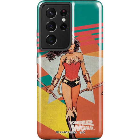 DC Comics Wonder Woman New 52 Comic Cover #23 Art By Cliff Chiang Galaxy S21 Ultra 5G Pro Case