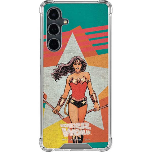 DC Comics Wonder Woman New 52 Comic Cover #23 Art By Cliff Chiang Galaxy S23 FE Clear Case