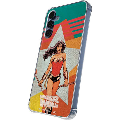 DC Comics Wonder Woman New 52 Comic Cover #23 Art By Cliff Chiang Galaxy S24 Clear Case