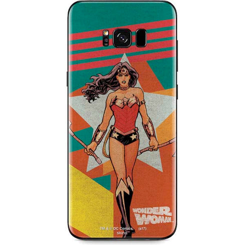 DC Comics Wonder Woman New 52 Comic Cover #23 Art By Cliff Chiang Galaxy S8 Skin