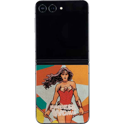 DC Comics Wonder Woman New 52 Comic Cover #23 Art By Cliff Chiang Galaxy Z Flip5 5G Skin