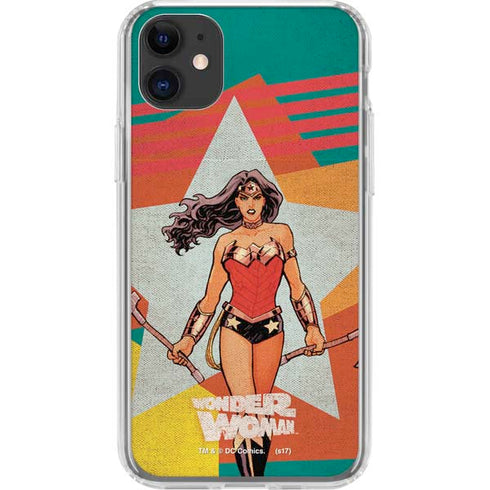 DC Comics Wonder Woman New 52 Comic Cover #23 Art By Cliff Chiang iPhone 11 Clear Case