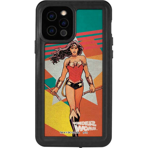 DC Comics Wonder Woman New 52 Comic Cover #23 Art By Cliff Chiang iPhone 12 Pro Waterproof Case