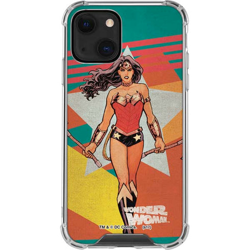 DC Comics Wonder Woman New 52 Comic Cover #23 Art By Cliff Chiang iPhone 13 Mini Clear Case