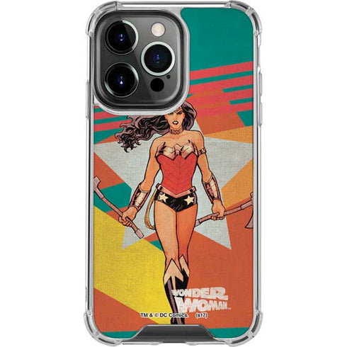DC Comics Wonder Woman New 52 Comic Cover #23 Art By Cliff Chiang iPhone 13 Pro Clear Case