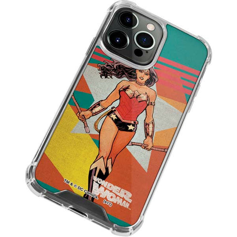 DC Comics Wonder Woman New 52 Comic Cover #23 Art By Cliff Chiang iPhone 13 Pro Clear Case