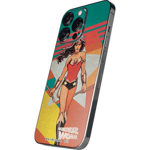 DC Comics Wonder Woman New 52 Comic Cover #23 Art By Cliff Chiang iPhone 13 Pro Skin