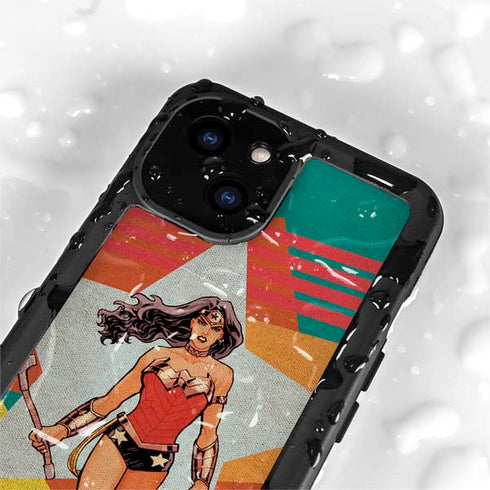 DC Comics Wonder Woman New 52 Comic Cover #23 Art By Cliff Chiang iPhone 15 Plus Waterproof Case