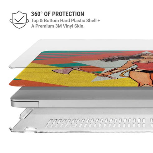 DC Comics Wonder Woman New 52 Comic Cover #23 Art By Cliff Chiang MacBook Pro 13in (2020) Case plus Skin