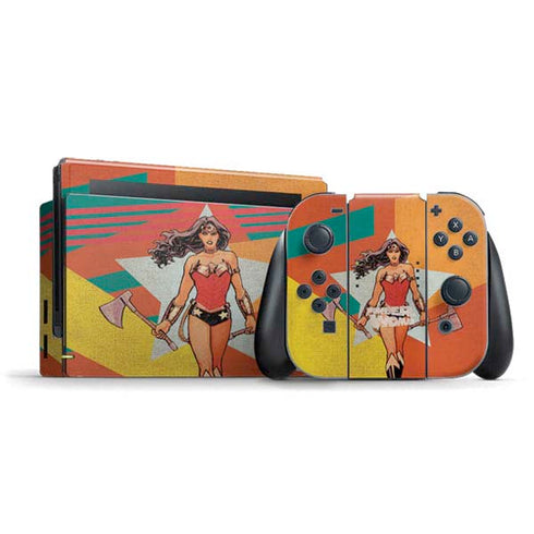 DC Comics Wonder Woman New 52 Comic Cover #23 Art By Cliff Chiang Nintendo Switch Bundle Skin