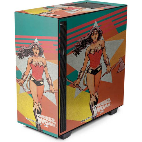 DC Comics Wonder Woman New 52 Comic Cover #23 Art By Cliff Chiang NZXT H510 Compact ATX Mid-Tower Case Skin
