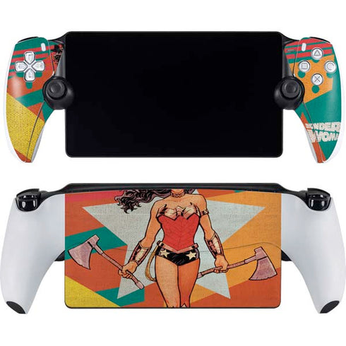 DC Comics Wonder Woman New 52 Comic Cover #23 Art By Cliff Chiang PlayStation Portal Remote Player Skin