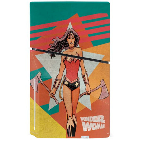 DC Comics Wonder Woman New 52 Comic Cover #23 Art By Cliff Chiang PS5 Slim Disk Console Skin