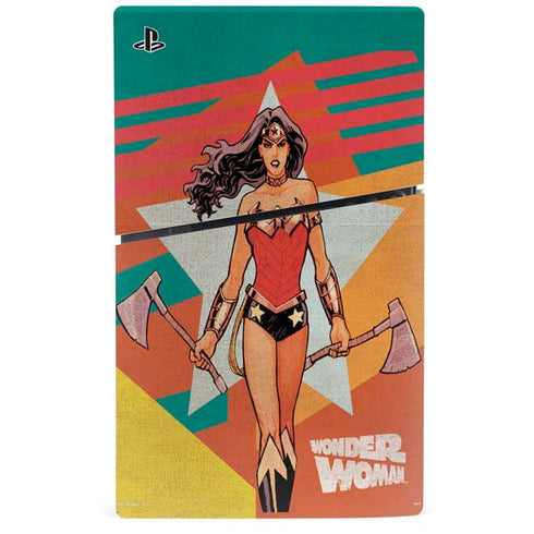 DC Comics Wonder Woman New 52 Comic Cover #23 Art By Cliff Chiang PS5 Slim Digital Edition Bundle Skin