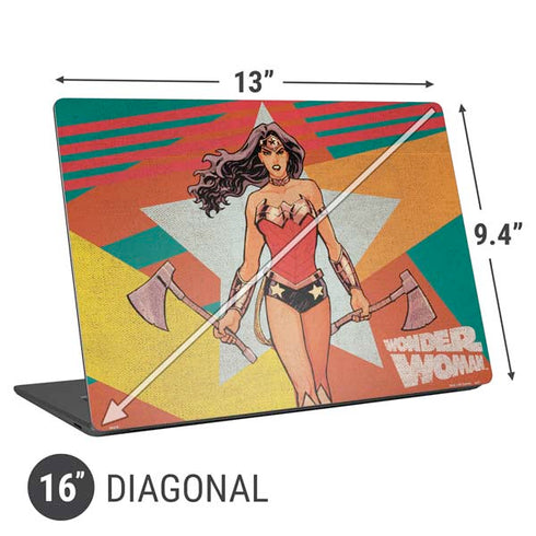 DC Comics Wonder Woman New 52 Comic Cover #23 Art By Cliff Chiang Universal Laptop 16in (13 x 9.4in) Skin