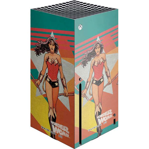 DC Comics Wonder Woman New 52 Comic Cover #23 Art By Cliff Chiang Xbox Series X Console Skin