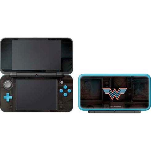 Wonder Woman 1984 (2020) Neon Logo Nintendo 2DS XL (2017) Skin