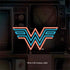 Wonder Woman 1984 (2020) Neon Logo Nintendo 2DS XL (2017) Skin